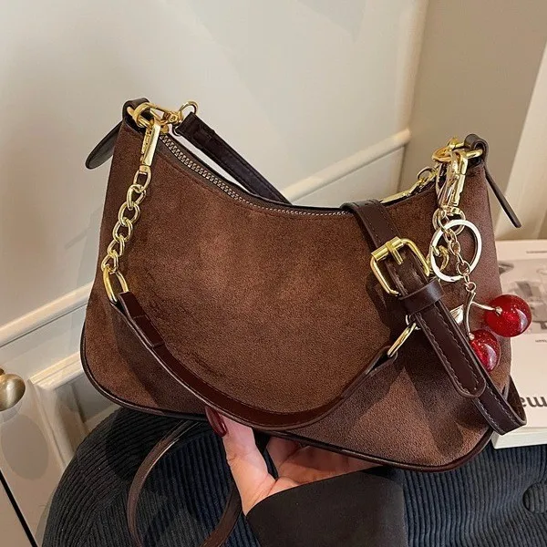 

2025 New Patchwork Hobo Bag for Women, Vintage Underarm Shoulder Crossbody, Textured Retro Purse, Very Chic and Versatile​