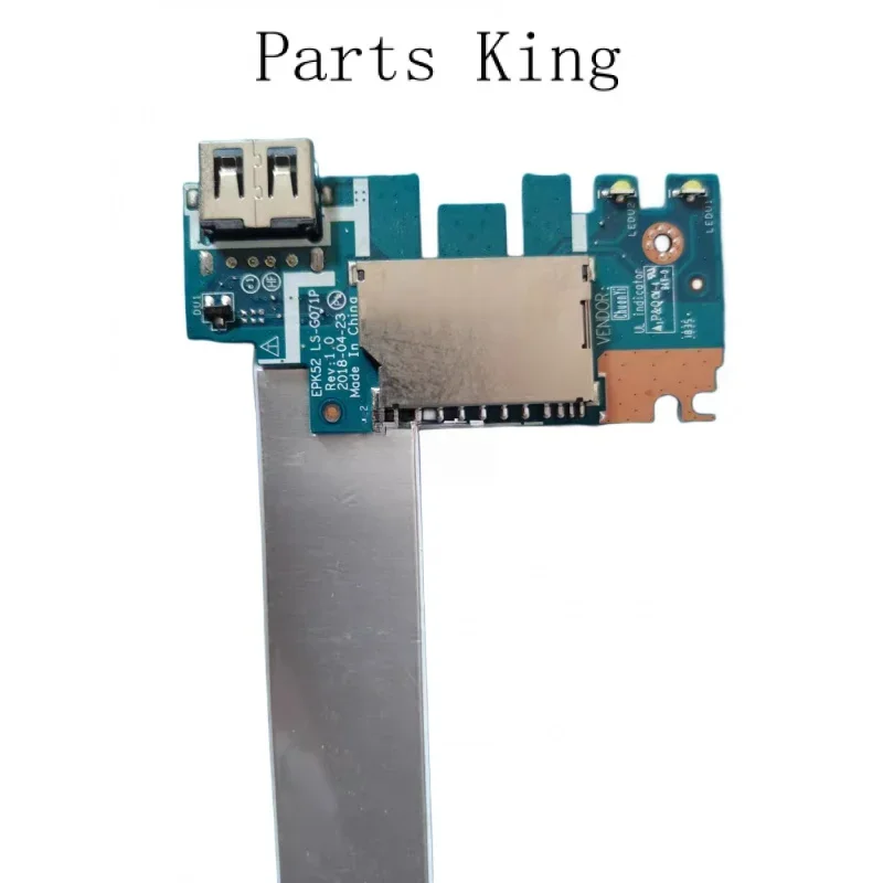 For HP 15-DA 15-DB USB Board Port With Cable 435OM832L01 LS-G071P