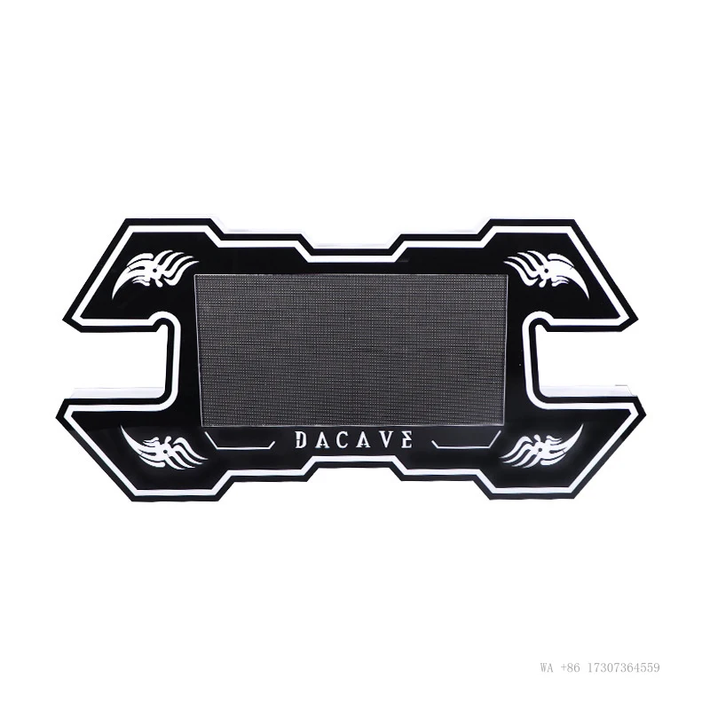 Custom-made acrylic light-up hand signs for nightclubsLEDScrolling subtitle mobile-controlled display screen for bar signs