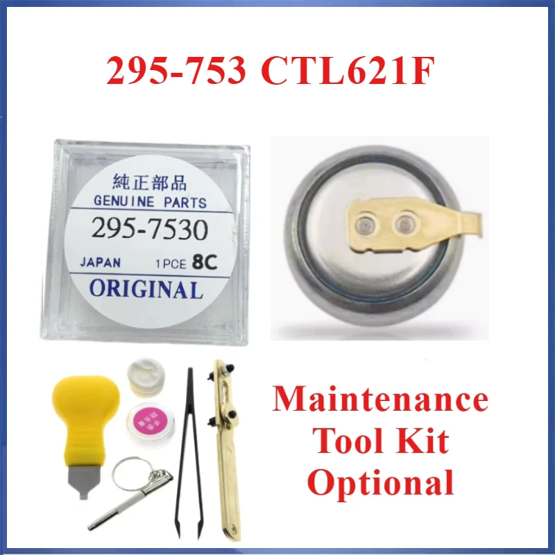 CTL621 295-753 CTL621F 295-7530 2957530 Relógio com Ferramenta de Reparo e Bateria Recarregável de Capacitor para Circuito Integrado Citizen