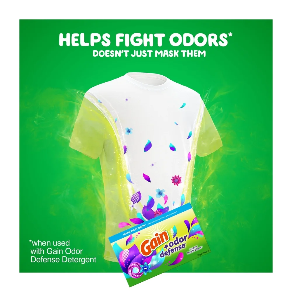 2パック消臭乾燥機シート180枚入りスーパーフレッシュブラストの香り静電気防止柔軟剤シート頑固な汚れを除去