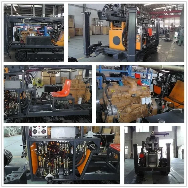 YG Top Selling 280m Deep Well Drilling Rig Full Hydraulic Type Vehicle Steel Type Water Well Drilling Rig