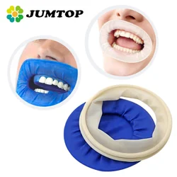 JUMTOP 10Pcs Dental O Shape Disposable Rubber Dam Sterile Mouth Opener Lip Cheek Retractors Dentistry Materials