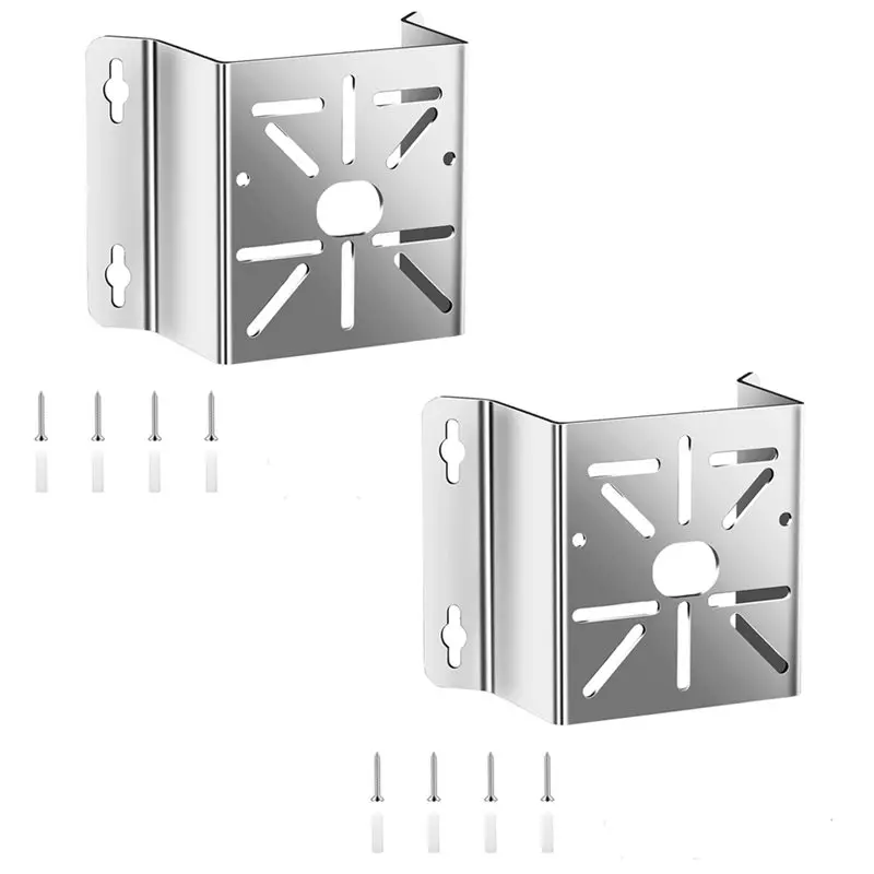 M09K Stainless Steel Corner Mount Bracket For Camera-For Monitoring-For Outdoor Wall Mount Holder