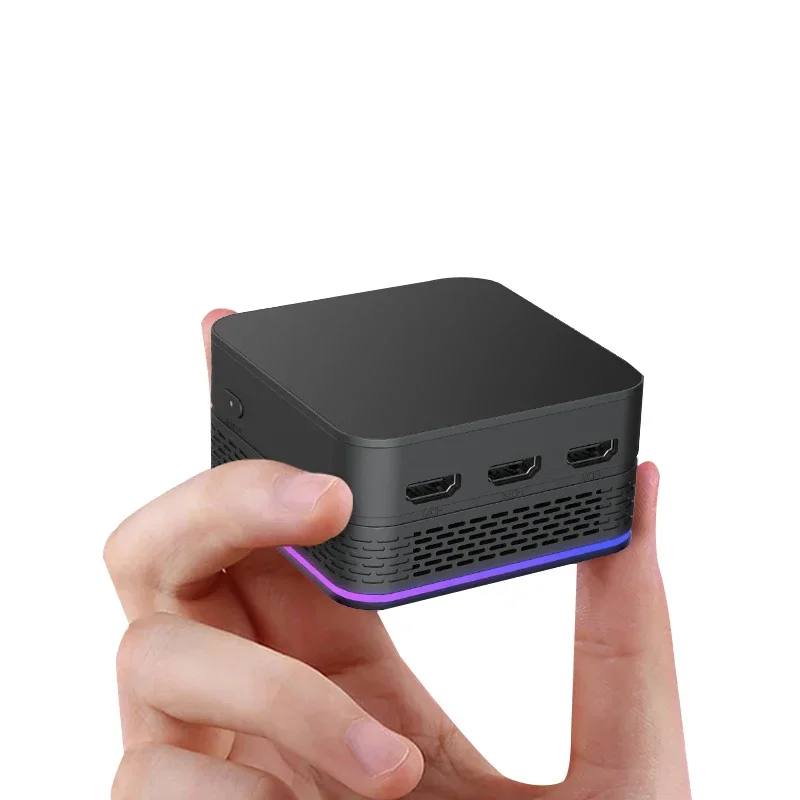 

Customize Portable Desktop PC Lake N100 8GB 12GB DDR5 Smallest Pocket Computer Mini Pcs