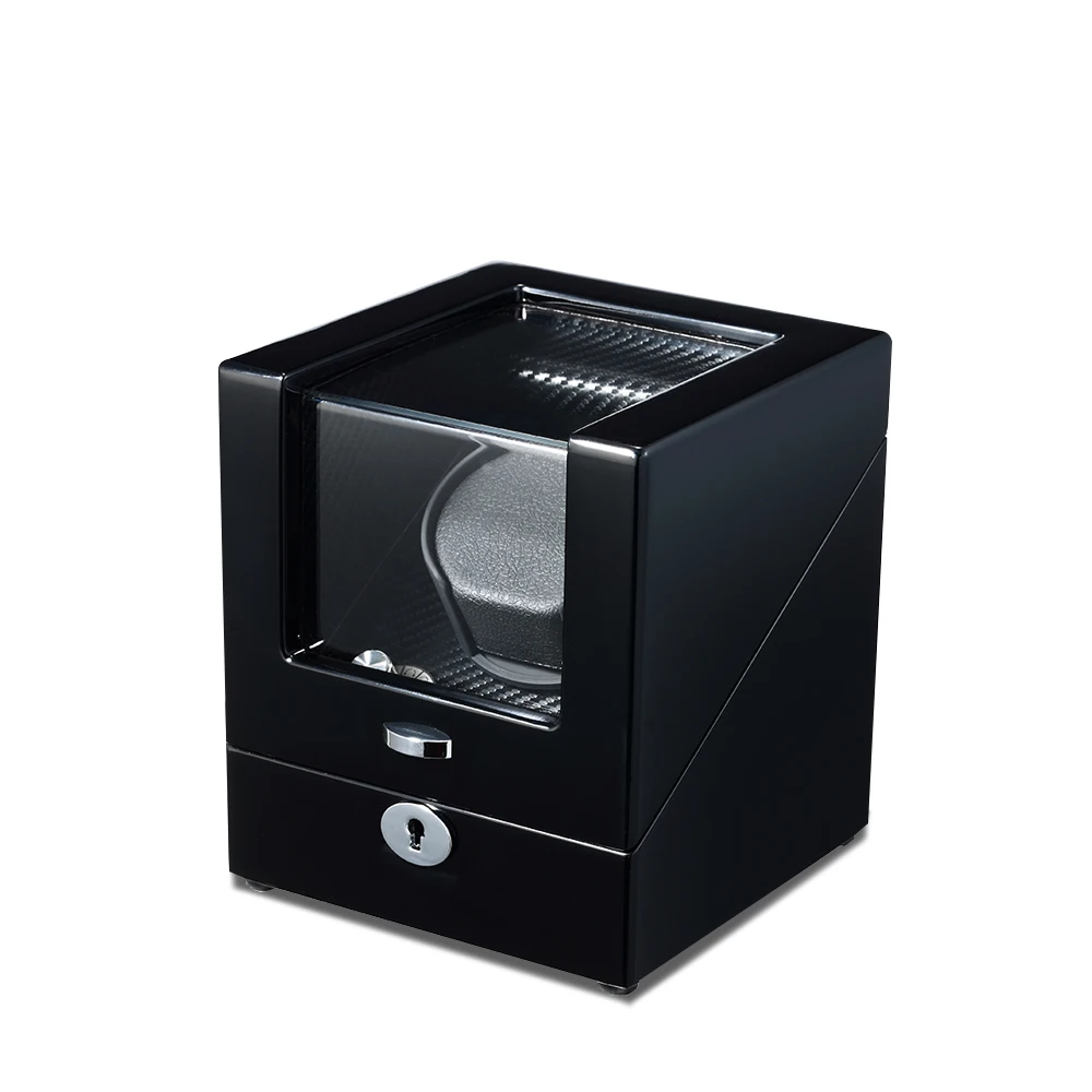 Automatic Watch Winder 1 Slots Watch Box 5 Mode Silent Motor Storage Safe Case Mechanical Watch Charger