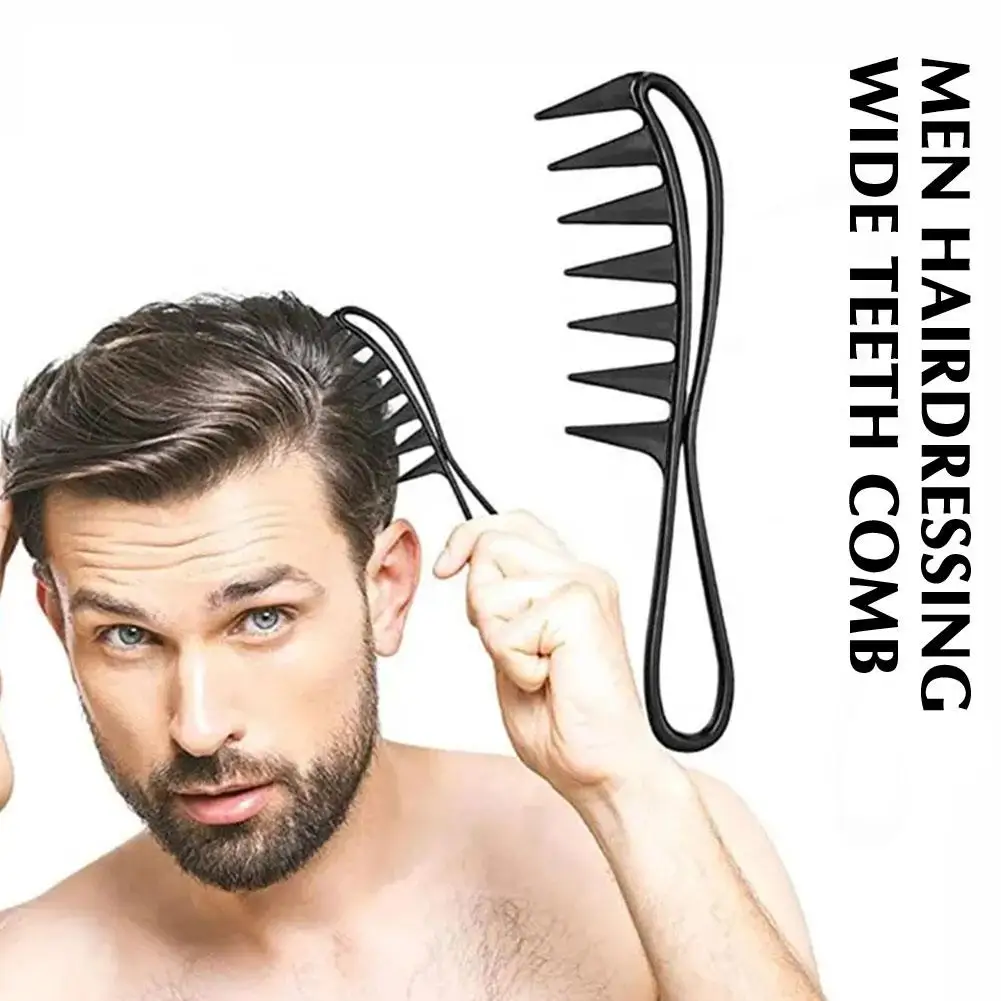 

Wide Tooth Shark Plastic Comb Curly Hair Salon Hairdressing Comb Massage For Hair Styling Tool for Curl Hair Z6Z7