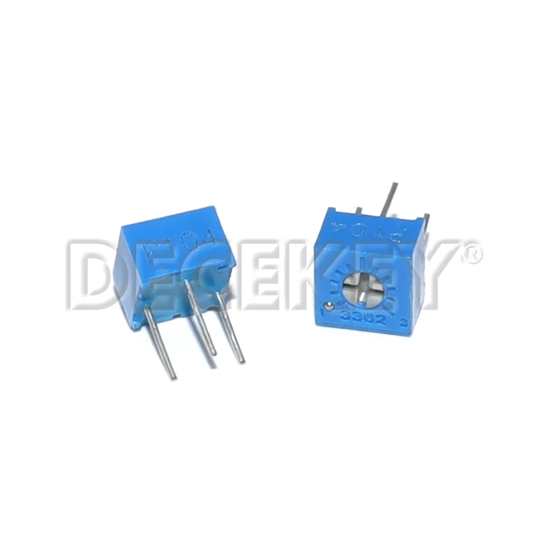 10pcs 3362P series resistance 101 201 501 102 202 502 103 Trimpo Trimmer Potentiometer 3362 500R 1K 2K 5K 10K 20K 50K 100K
