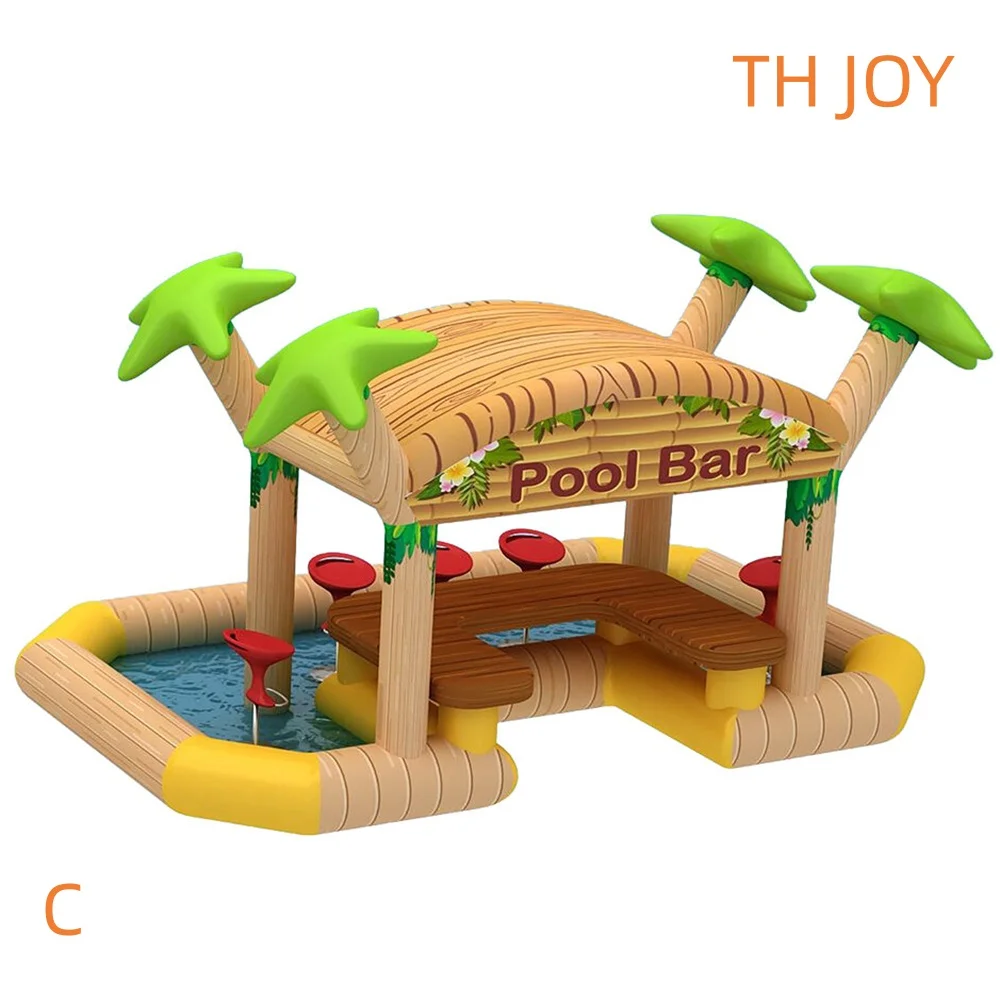 Przez morze, na łodzi, do domu, komercyjny, nadmuchiwany bar nocny, bar wodny, bar basenowy na imprezę