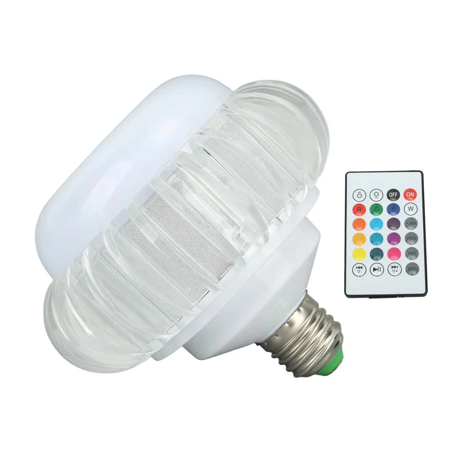 

Z20 Smart LED Light Bulb Wireless Bluetooth Light Bulb Speaker E26 E27 RGB Color Changing Light Bulb With 24 Keys Remote Control