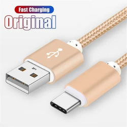 3m Nylon Braided Type-C USB Charging Cable for iPhone 8 7 6S XR XS 11 12 13 14 Huawei Mate50 P50 Honor 80 Redmi K50 Note 11 POCO