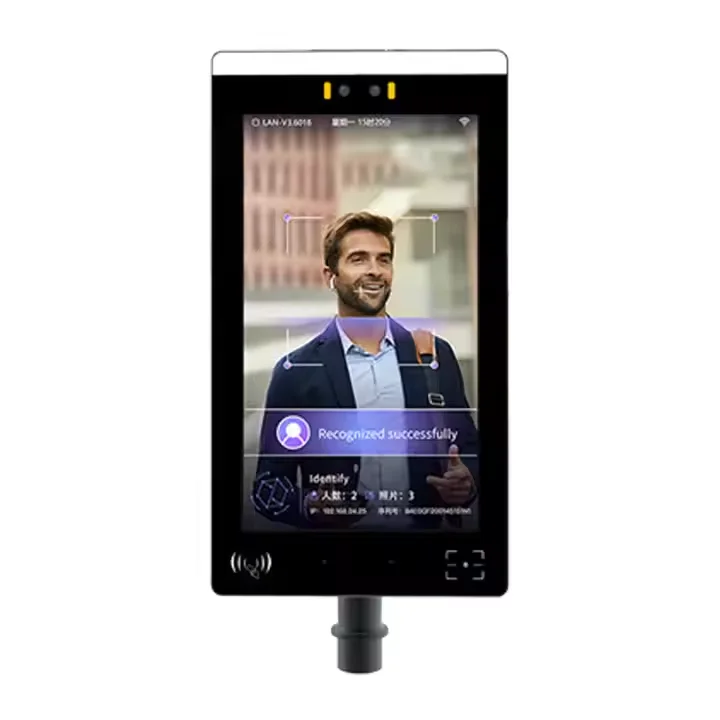 Tendcent Biometric Facial Recognition Terminal Night Vision NFC QR Code Access Control Attendance Management System OEM ODM