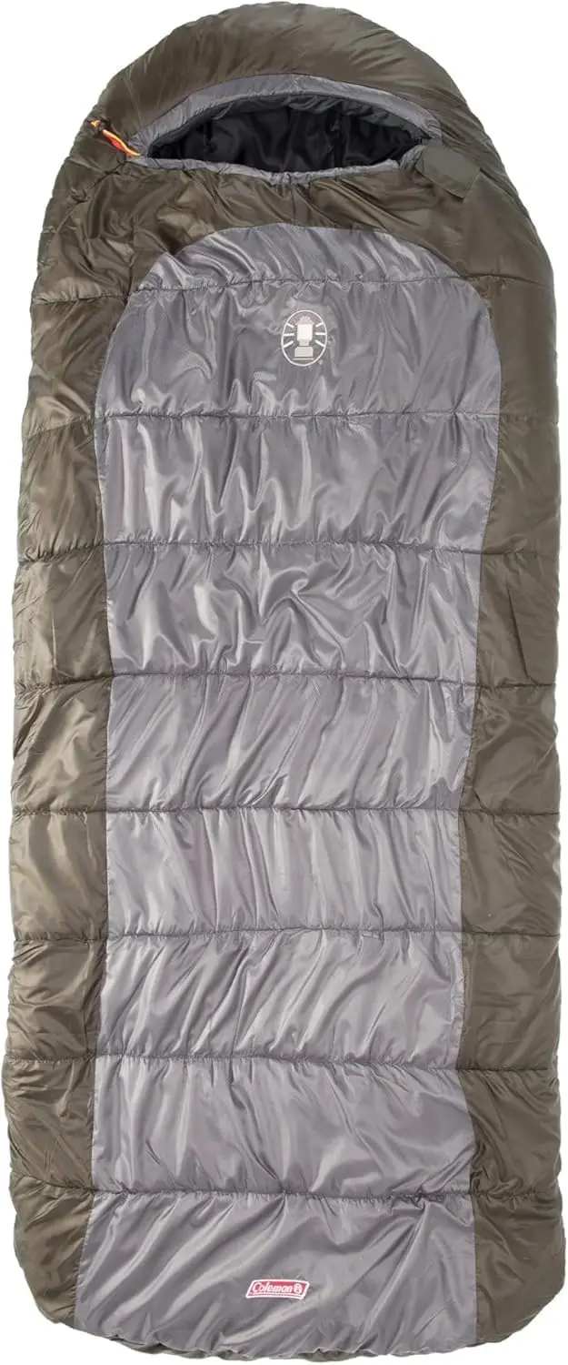 Big Basin 15°F Big & Tall Sleeping Bag, Cold Weather Sleeping Bag with Snag-Free Zipper & Better Heat Retention, Machine