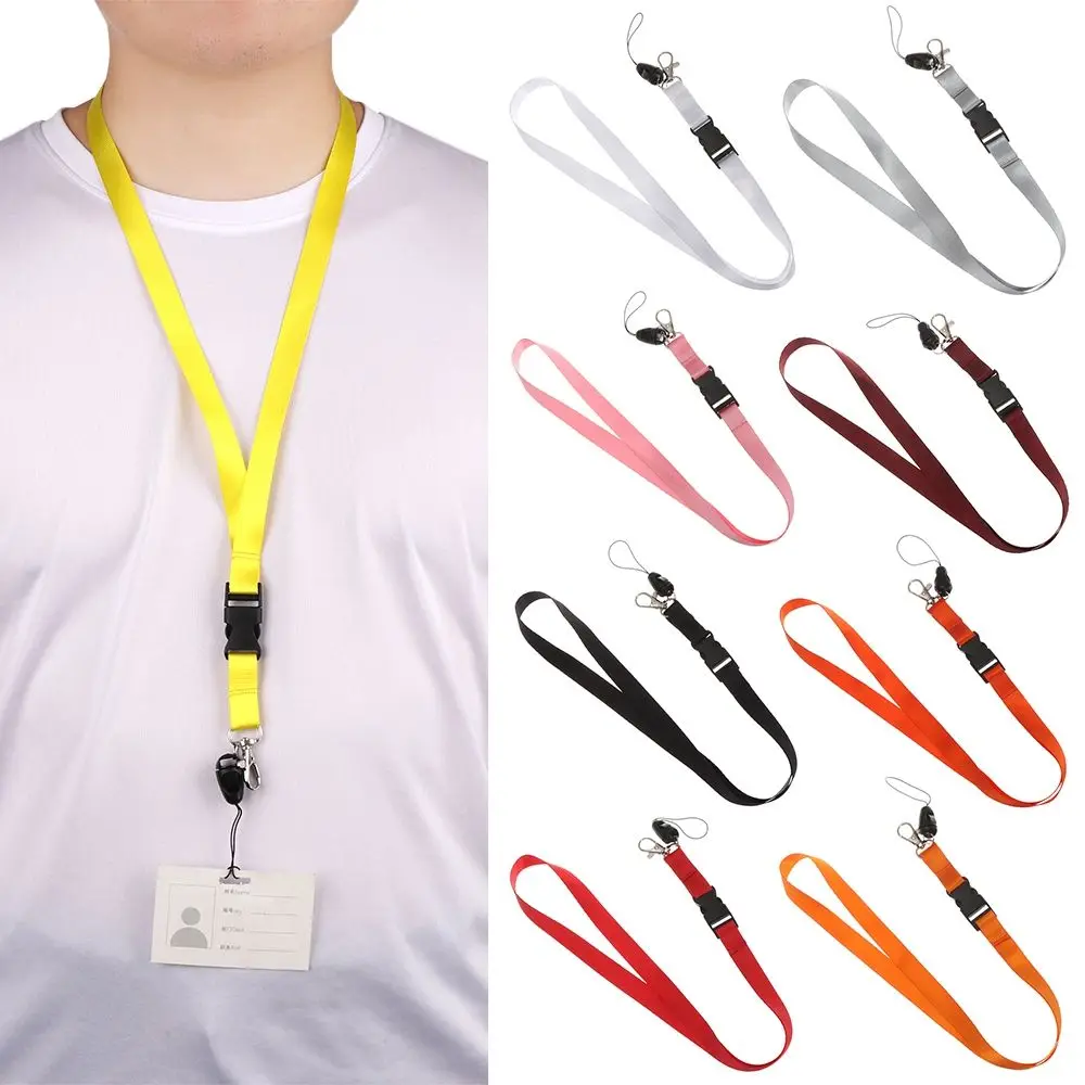 Cute ID Card Rope Fashion Neck Strap Mobile Phone Straps Mobile Phone Lanyard Keys Gym Holder