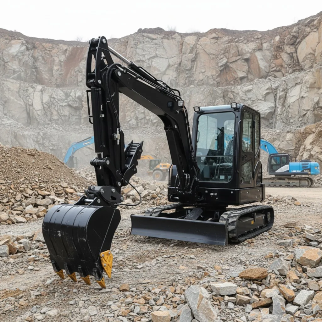 

Мини-экскаватор 2.2T с двигателем Kubota, стандарт EURO5 EPA, землеройная техника