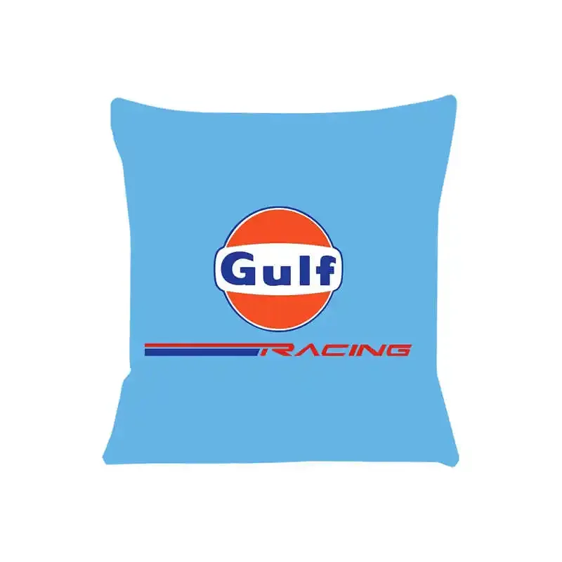 Guif-Racing Team Capa Almofada para Sofá, Fronha, Lance Fronha, Assento, Carro, Casa, Decorativa,45x45cm 18x18Inch , SJ-755