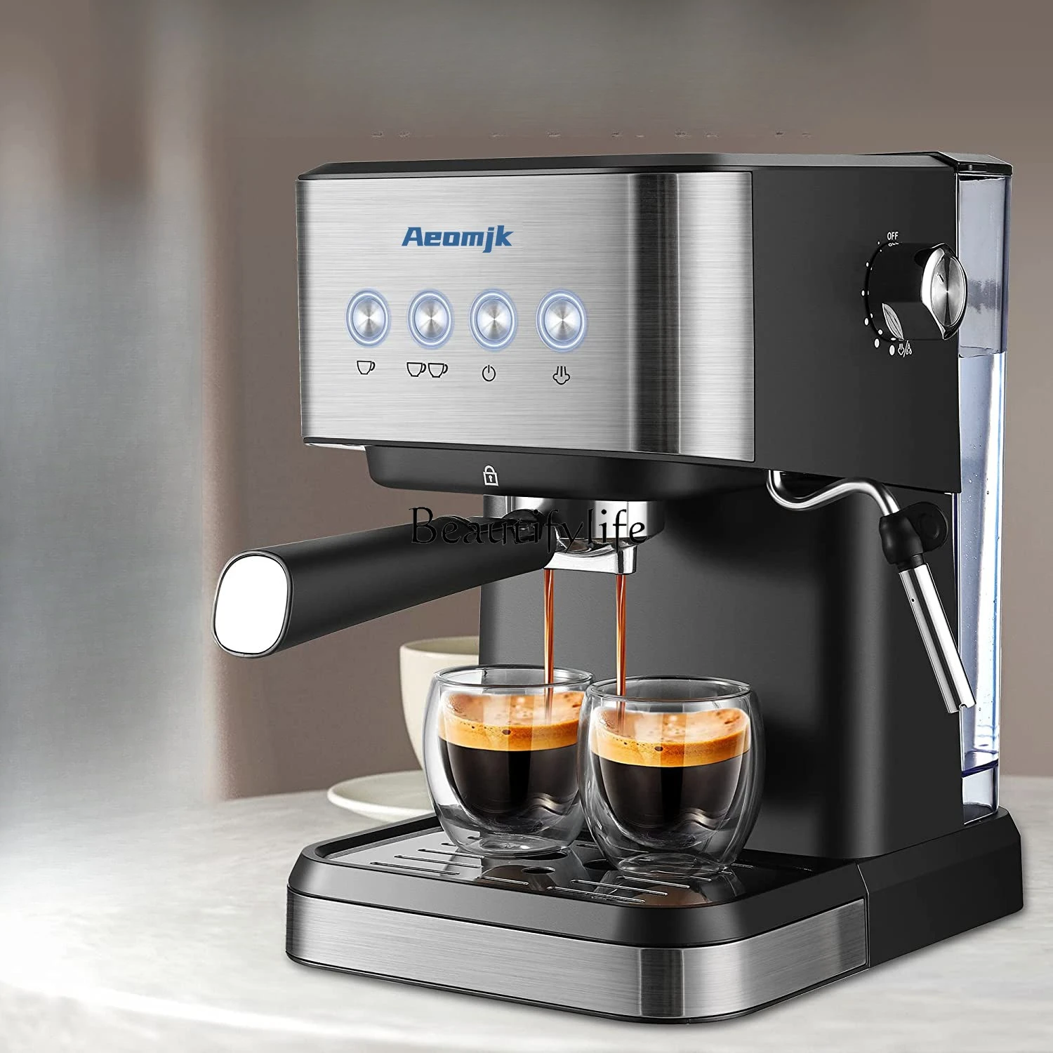 

*Italian semi-automatic concentrated high pressure extraction milk foam coffee machine