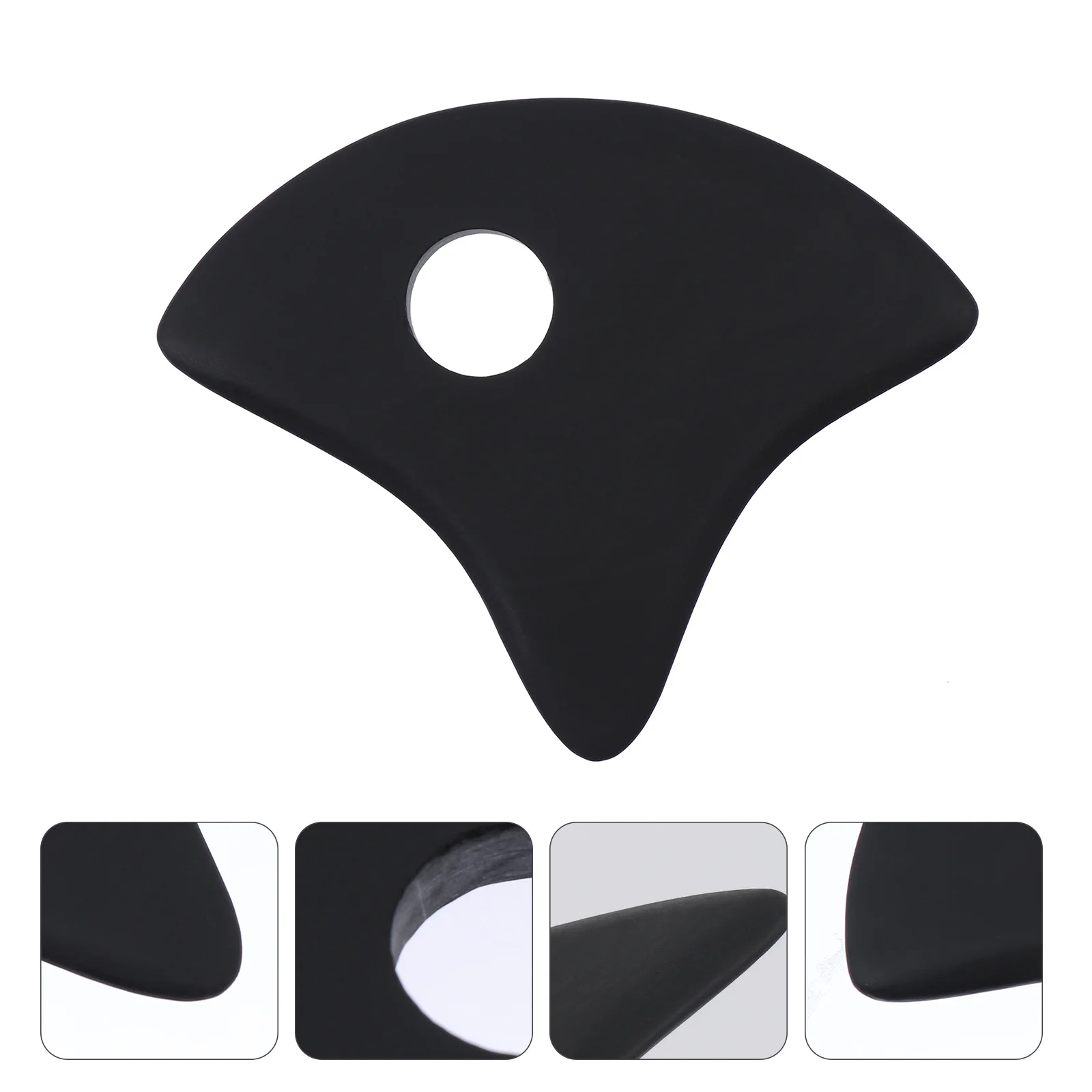 Natural Bian Stone Gua Sha Scraping Board Traditional Massage Tool Face Body Muscle Relief Scraper Plate Promotes Circulation