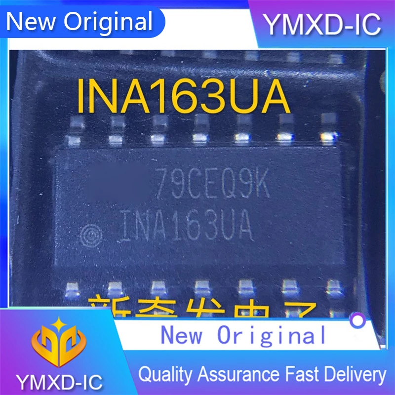 2Pcs/Lot New Original  INA163 INA163UA INA163U Sop14 Instrumentation Amplifier Authentic