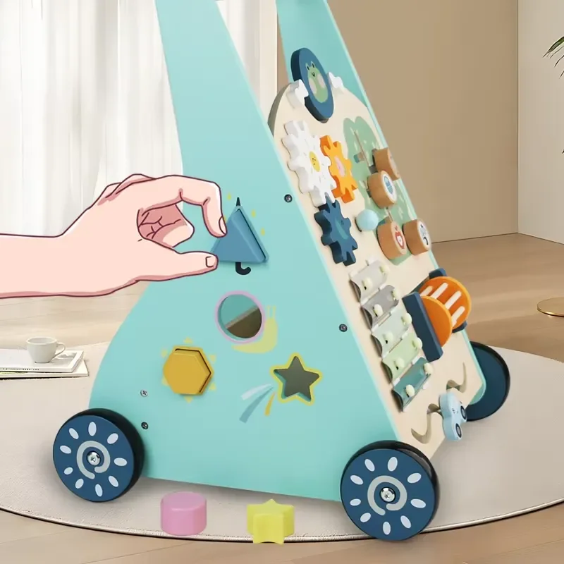 Wholesale Baby Walker Toddler Stroller Early Education Enlightenment Toy for Infants Factory Direct Sale