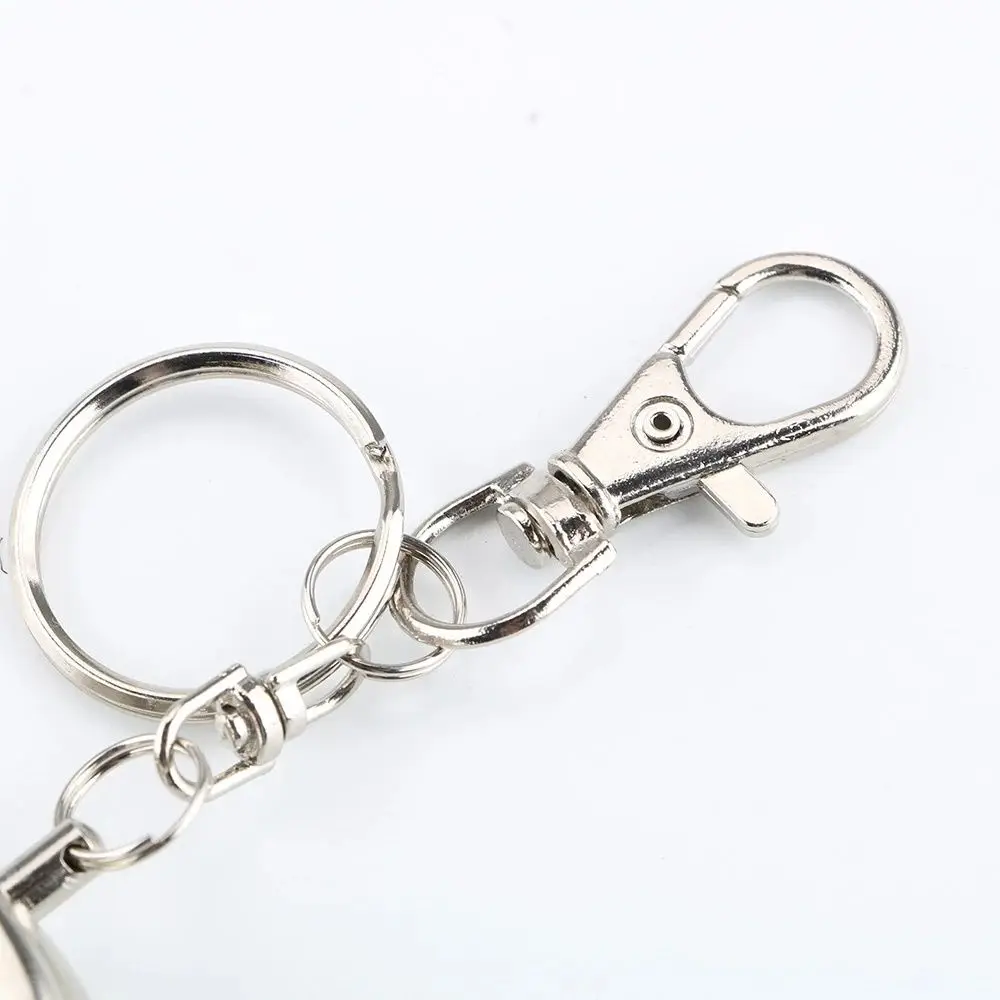 Round Shaped Vehicle Portable Smoking Accessories Cigarette Ashtray Key Chain Cigarette Supplies