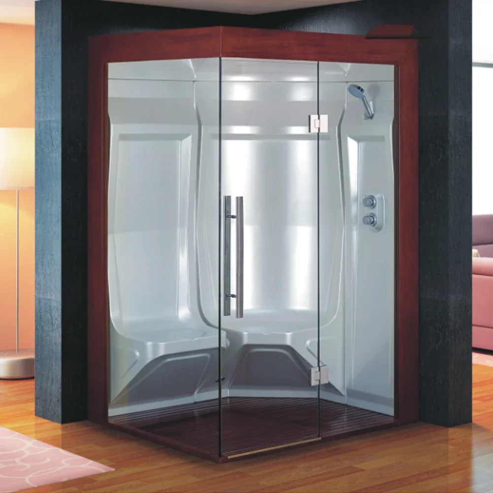 &c double seat steam bath cabinet complete steam shower room