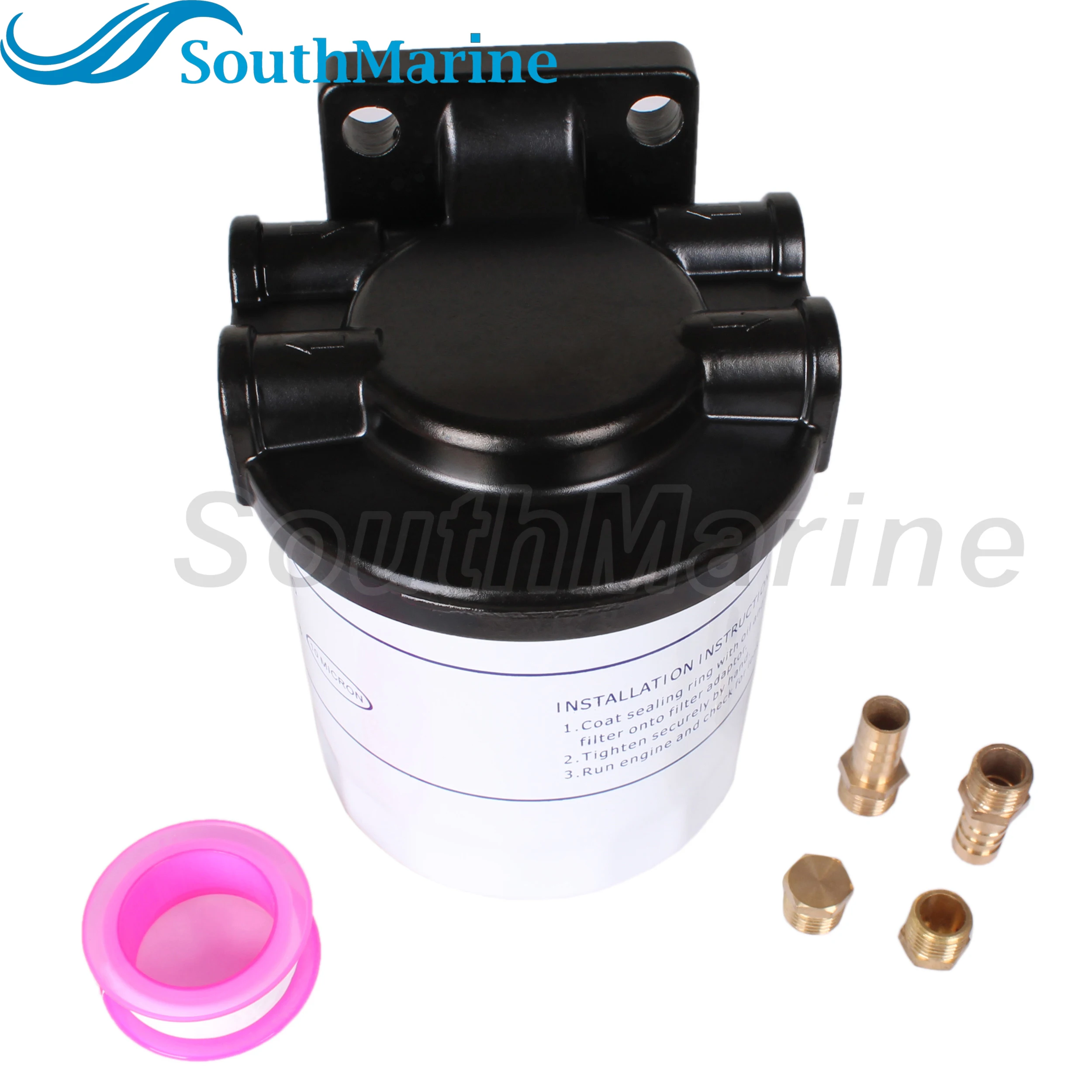 

Boat Engine 35-807172 802893Q01 802893T Fuel Water Separator Fuel Filter with Bracket Base for Mercury MerCruiser 35-60494-1 809