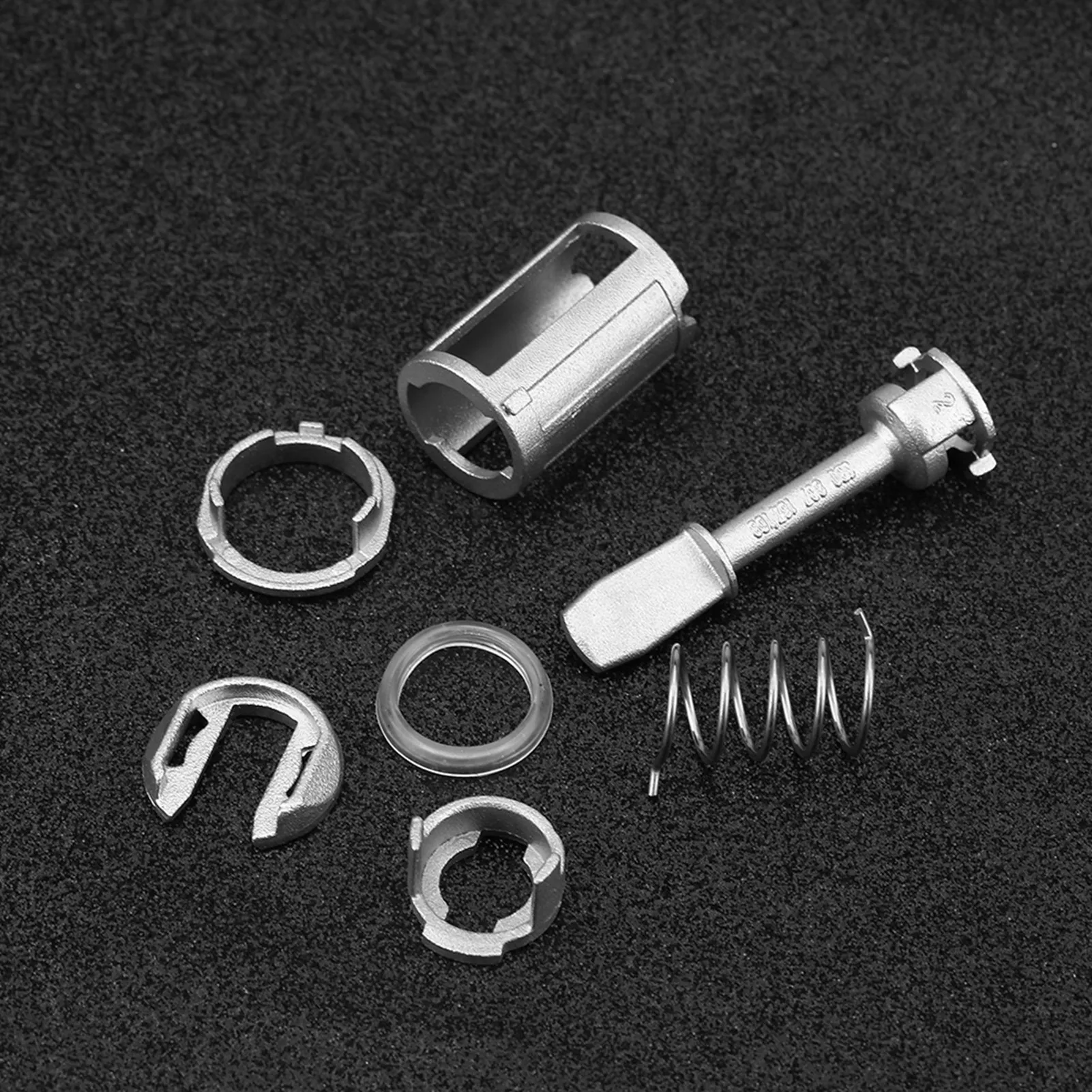 7pcs/Set Metal Car Door Lock Cylinder Barrel Repair Kit for   TOLEDO  AROSA LUPO Front Right/Left Locksmith Tools