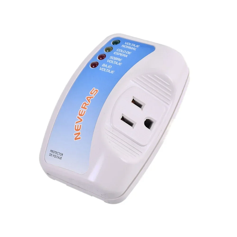 Voltage Protector Single Outlet Surge Protector Plug in for Home Appliance Plug With Protection Wall Multi Function  Mount Power