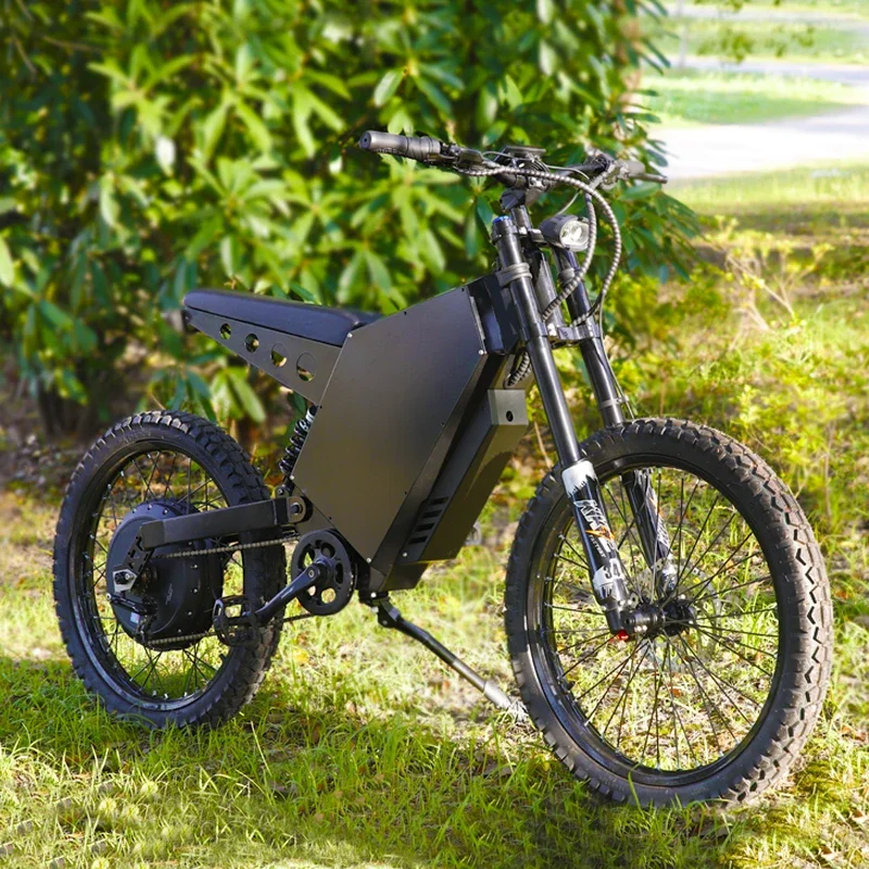 

Electric Dirt Bike 3000W 72V 48V Stealth Bomber Motocross City Road Bike E Bike