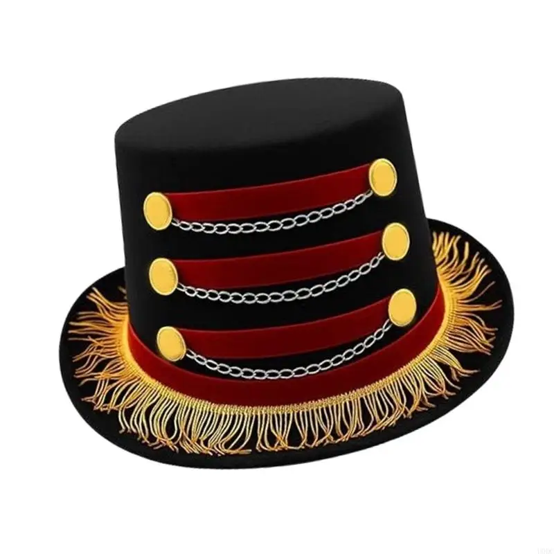 قبعة شطرنج الجاز قبعة شطرنج للعروض المسرحية قبعة للبالغين Y166 #4