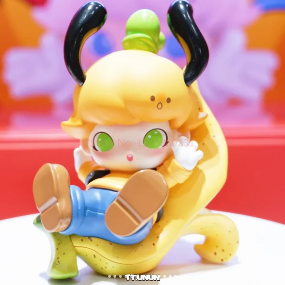 Nouveau véritable Dimoo pop mart pvc pendentif boîte aveugle figurine Kawaii poupée sac décoratif marée jouer jouet enfant fille cadeau ornement