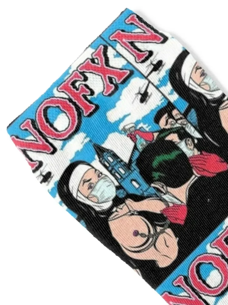 nofx logo essential Socks hip hop anime sheer warm winter Socks Men Women's