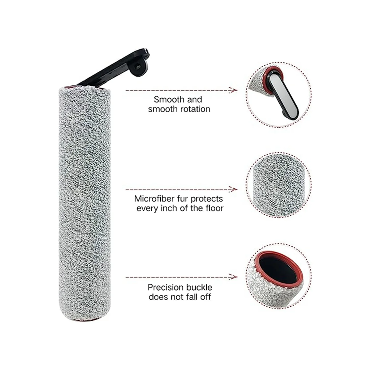 Consommables de sol pour filtre à brosse principale, adaptés aux accessoires de machine à laver, H12PRO