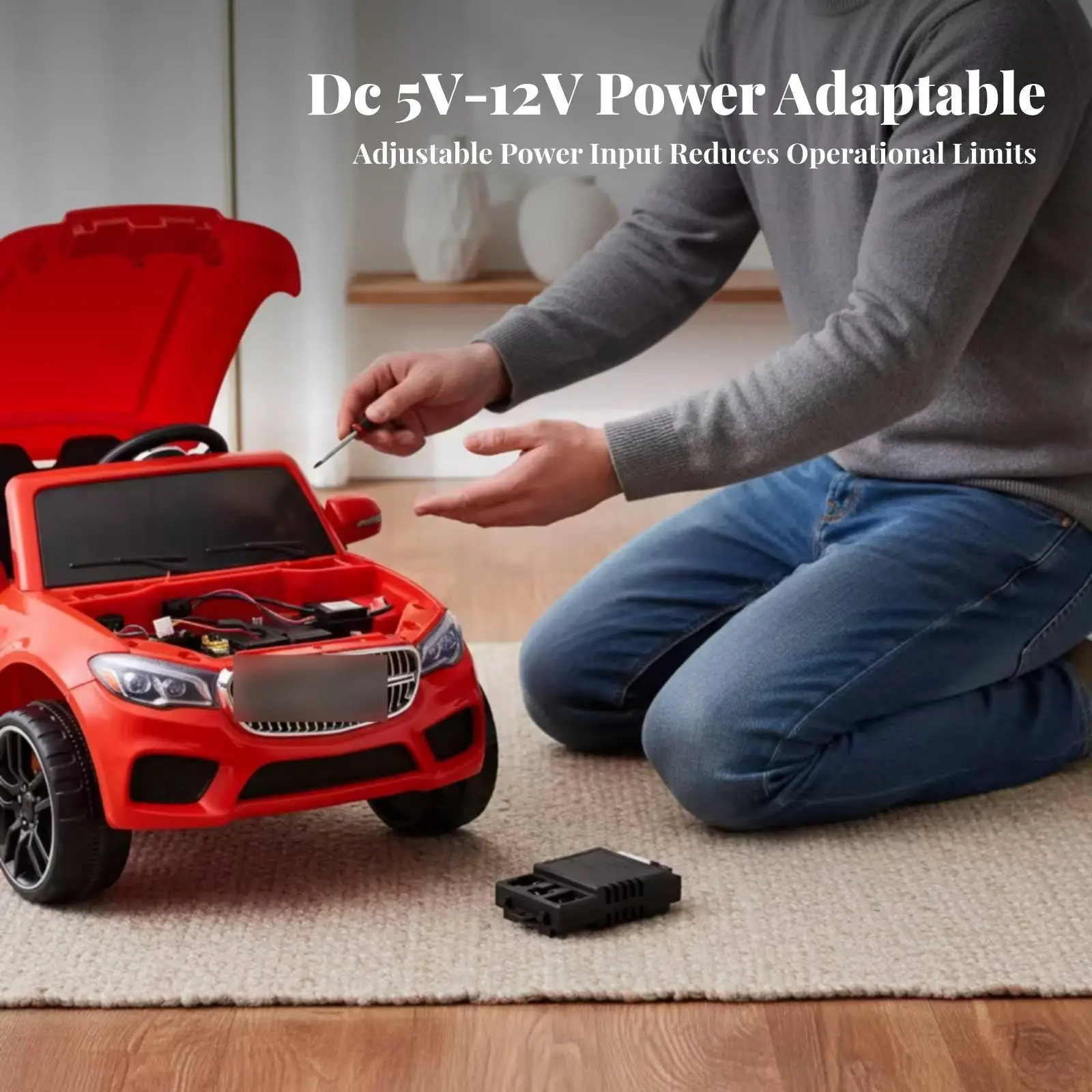 Electric Car Remote Control Hub Socket Ports Electric-Powered Car Control Hub Multi-Pin Connector Controller Module