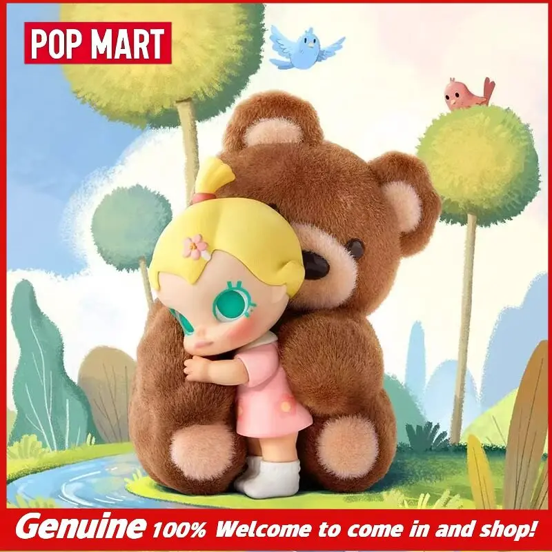 

POPMART Baby Molly Blind Box Figure Hug Exploration Plan Series Cute Desktop Ornament Collectible Toy Gift For Figure Collectors