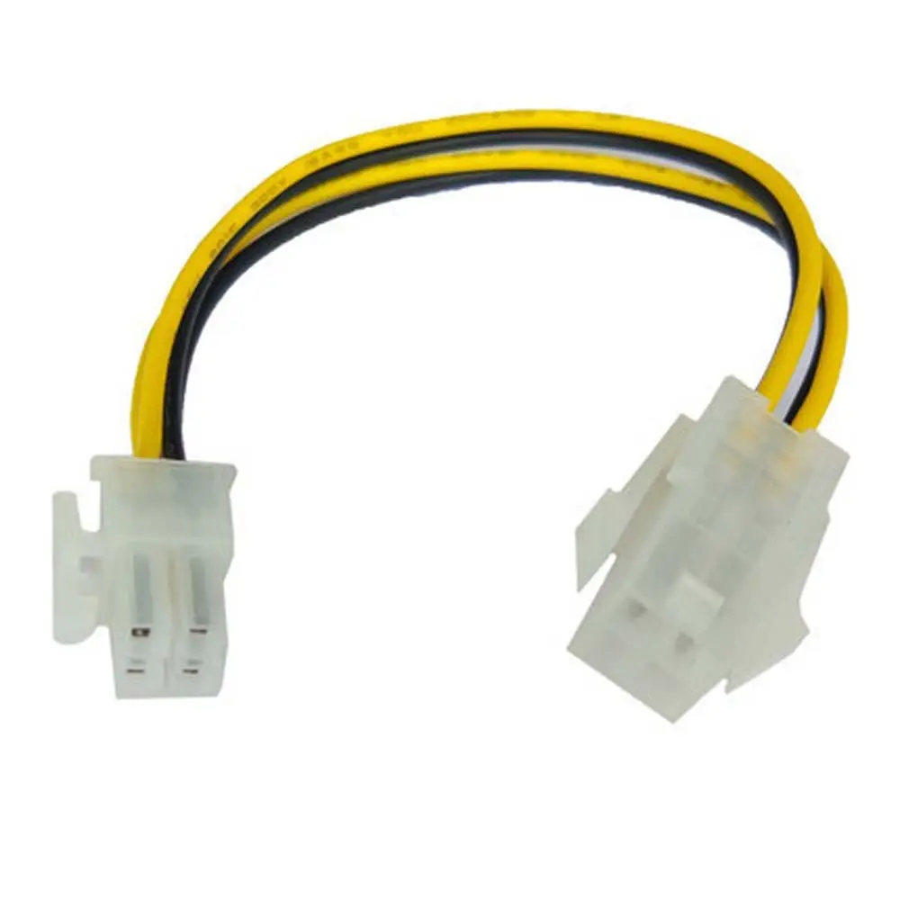 to Female 4 Pin Male To 4Pin Female Power Supply Extension Cable Extention Power Cable Extension Adapter PSU Extension Cable