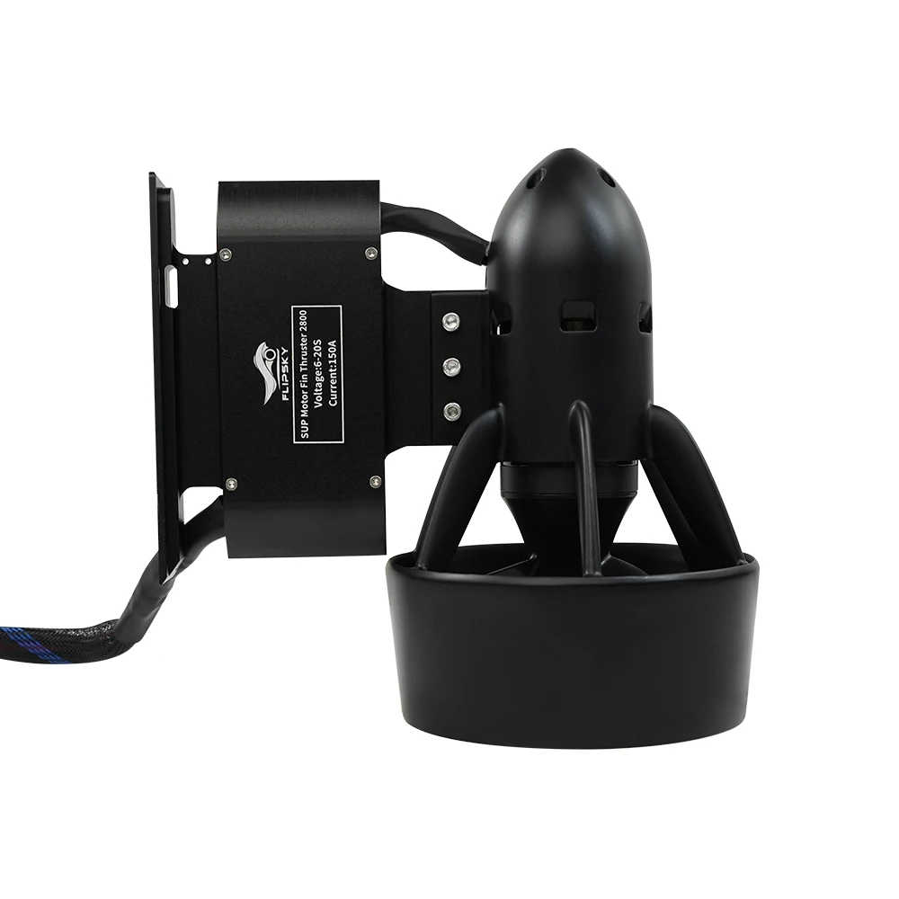 FLIPSKY 6~ 20S Fin 4200W IP68 waterproof ABS aluminum alloy high efficiency electric underwater propulsion FT85CS_WP ESC inflata