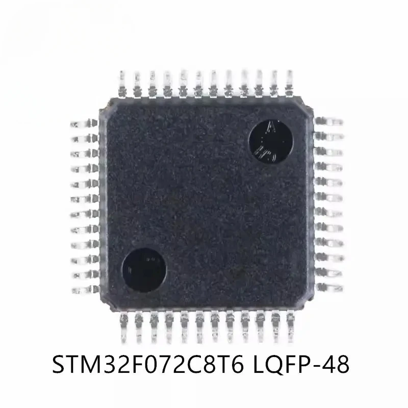 STM32F072C8T6 LQFP-48 STM32 F072C8T6 F072C8 STM32F072 ARM Cortex-M0 Microcontrolador de 32 bits MCU Chip IC Controlador Novo Original