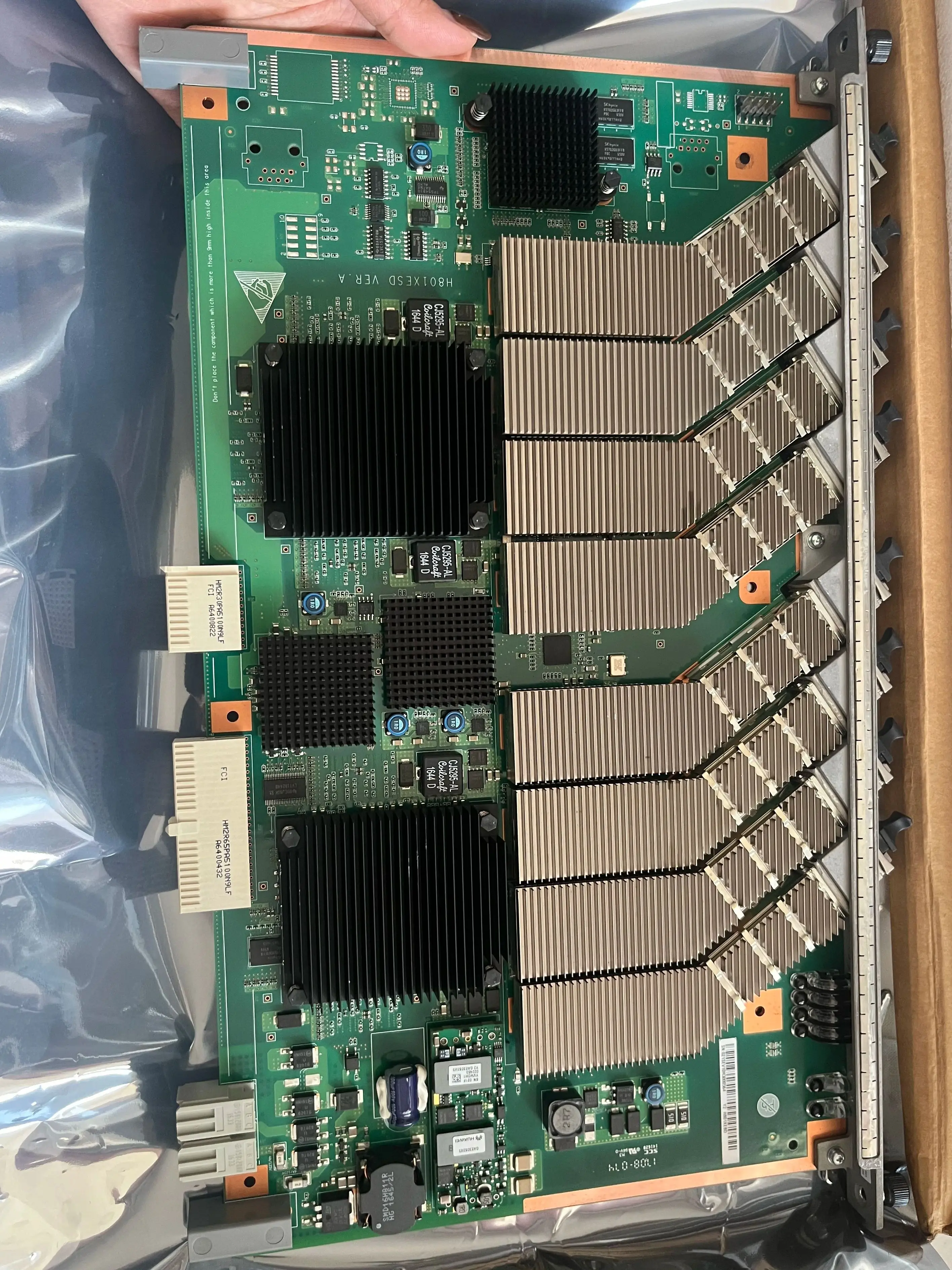 XEBD H801XEBD 8-Port EPON 10GE OLT Interface Board with PX20+ Module for MA5608T MA5683T MA5680T OLT Network Equipment