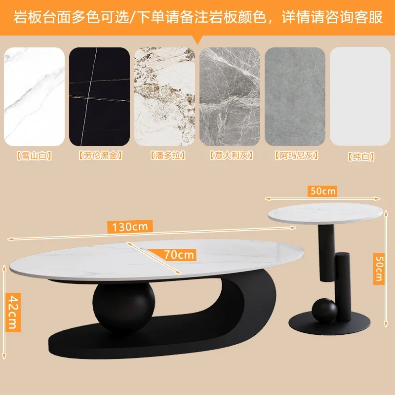 Center Nordic Coffee Table Modern Vanity White Funky Elegant Bedside Table Cute Table Basse De Salon Living Room Furnitures