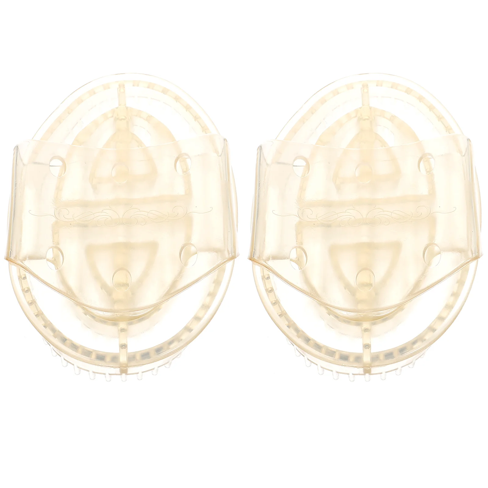 

2pcs Brush Plastic Handheld Body Tool for Plastic Massage Foot Back Leg Neck Muscle Care Relaxation Spa Massager