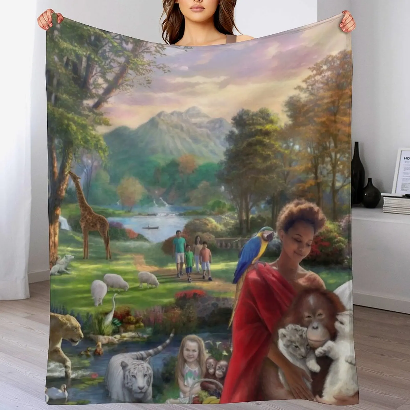 

Paradise Park Throw Blanket Beautifuls Weighted christmas gifts Loose Blankets