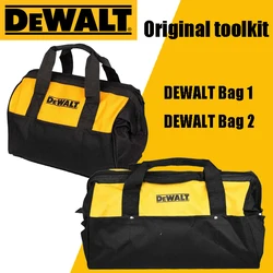 DEWALT 도구 내구성 보관 핸드백, 전기 렌치 스크루 드라이버 도구 키트, 금속 하드웨어 부품, 다기능 도구 가방