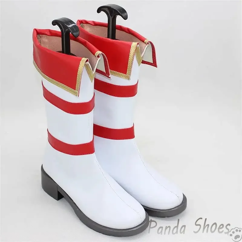 รองเท้าคอสเพลย์เกมรีเบลเลียนซ์ ซากุไร โมโมกะ สำหรับงานอนิเมะ คอมมิค คอสเพลย์ งานคอนเวนชั่น และปาร์ตี้ฮาโลวีน