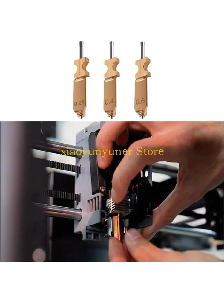 

P9JB Высокопрочные сопла для 3D-печати для AD5X, устойчивые к высоким температурам, быстрая замена