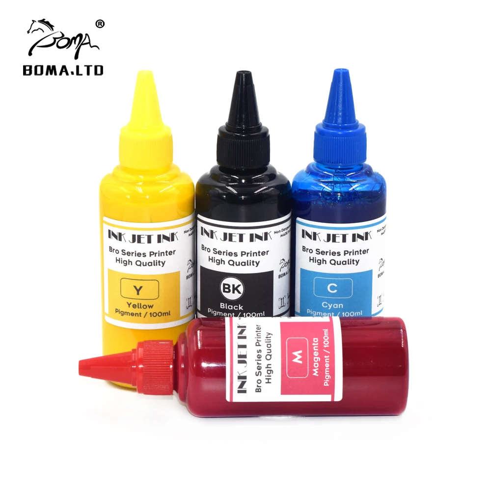 Imagem -04 - Recarga os Jogos da Tinta para o Irmão Lc402 Lc412 Lc422 Lc432 Lc462 Lc472 Mfc-j7100cdw J7300cdw Dcp-j1050dw J1140dw J1700dw Cores 100ml