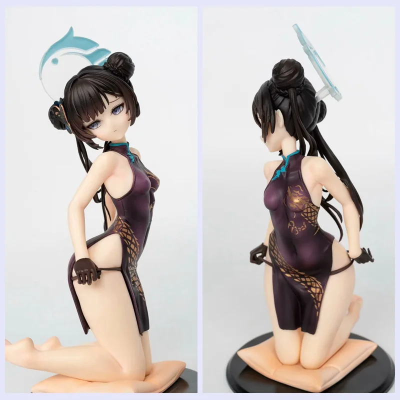 

Холодное аниме, чонсам, Лонг Хуа Фей Саки, Фэй Цзи, осанка на коленях, девушка в национальном стиле, главный мастер, фигурка в коробке