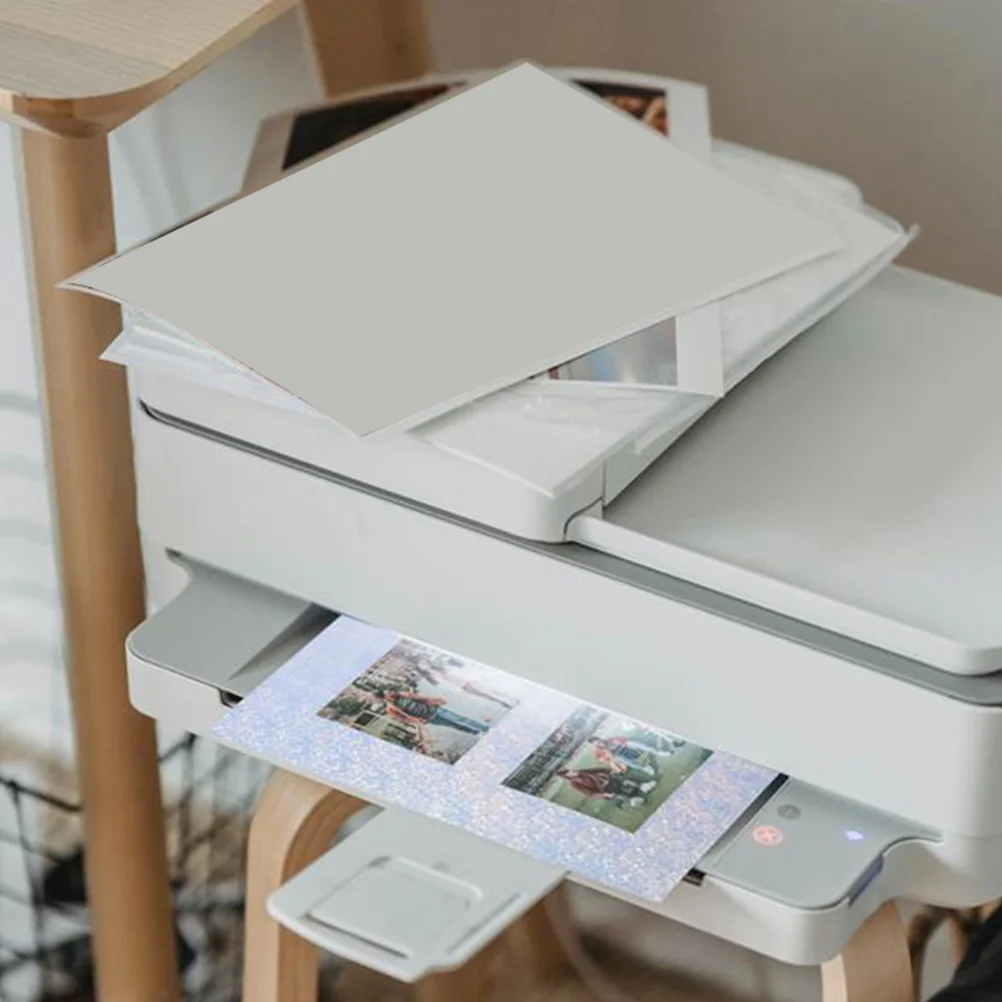 10pcs Waterproof Photo 10 Sheets Glossy Inkjet Printing Paper For High Printing Long Lasting Smooth Flat