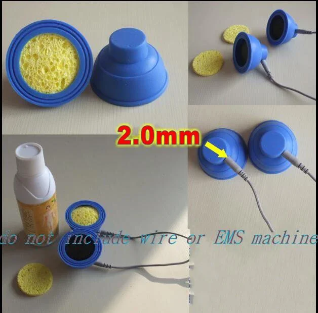 

Tens/EMS Electrodes Rubber Silicone Diaphragm Silicon Sponge Electrode Pad